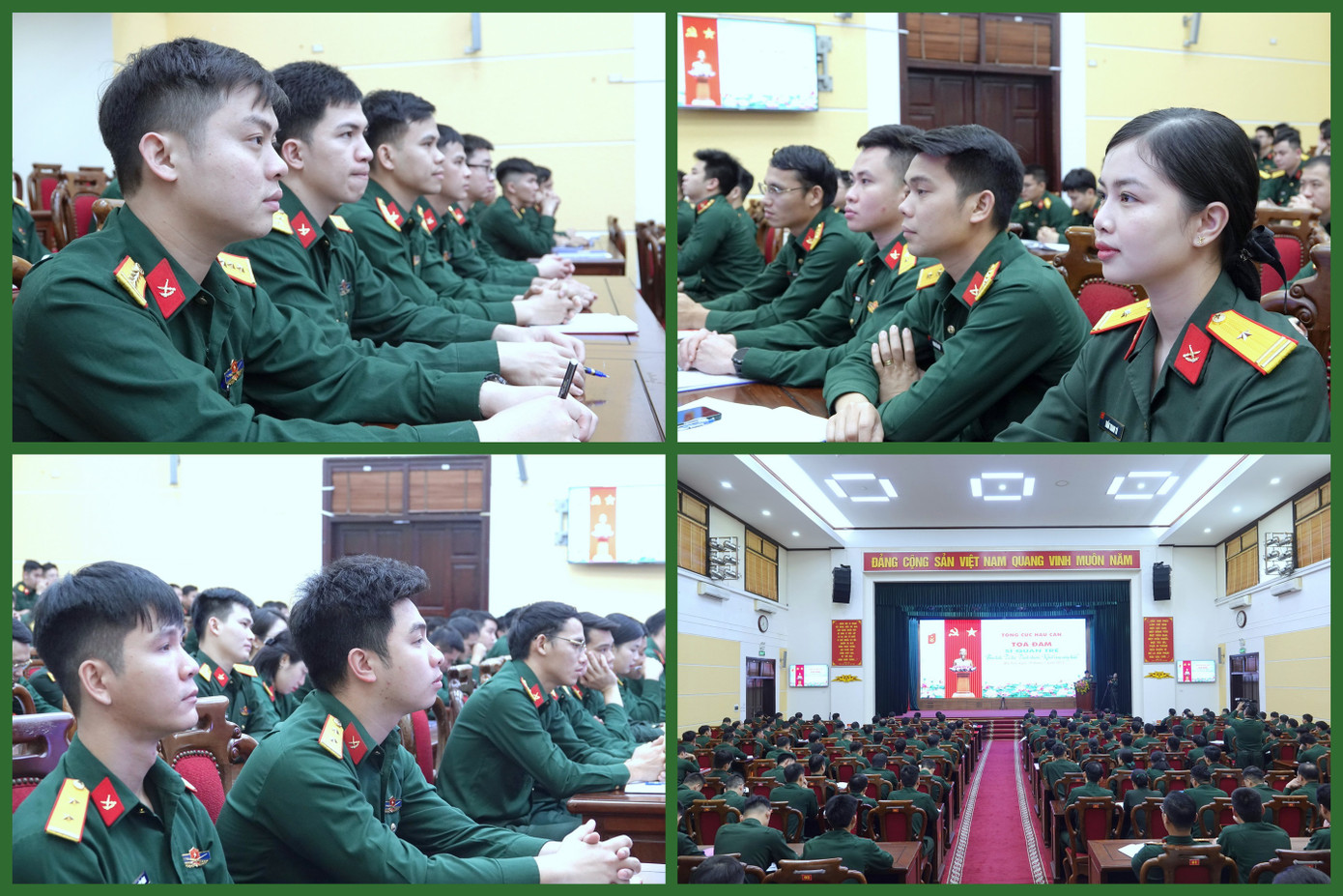 Sĩ quan trẻ trong Tổng cục Hậu cần có tuổi đời không quá 35 chiếm khoảng 26% tổng số cán bộ, sĩ quan toàn Tổng cục và công tác tại các đơn vị đóng quân trải dài khắp mọi miền đất nước.