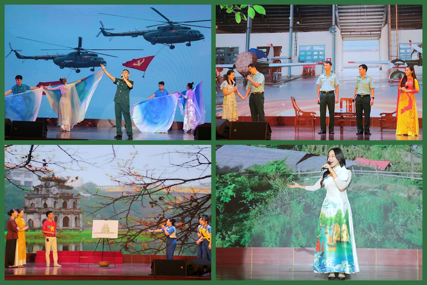 Một số tiết mục tiêu biểu của các đội thi tại Hội thi Chủ tịch Công đoàn cơ sở giỏi.