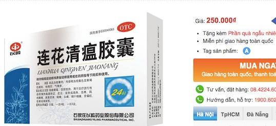 Thuốc ngoại rao chữa Covid-19 tại nhà 'loạn giá' chợ mạng Thuốc ngoại rao chữa Covid-19 tại nhà 'loạn giá' chợ mạng