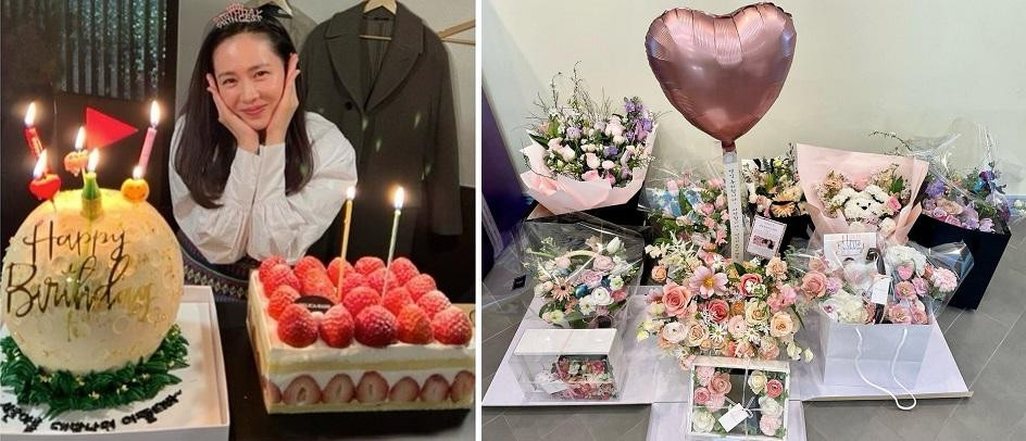 Điều tiếc nuối duy nhất của người hâm mộ là không thấy bóng dáng của tài tử Hyun Bin trong dịp đặc biệt của bạn gái.