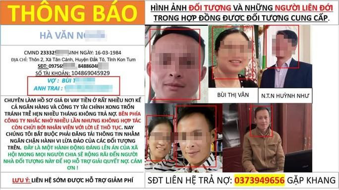 Cán bộ xã vay tiền, nhưng Chủ tịch UBND một huyện ở tỉnh Kon Tum lại bị đòi nợ. Ảnh: NLĐ