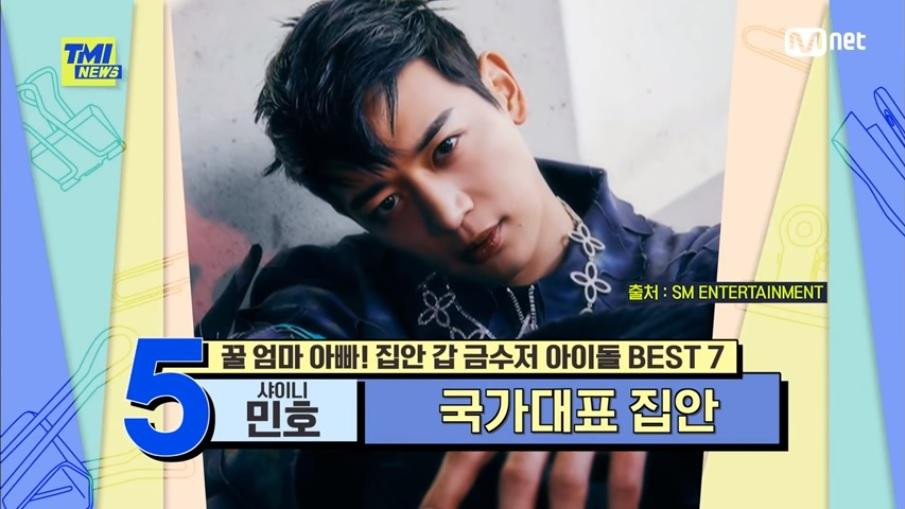 Bố của Minho (Shinee) là HLV bóng đá Choi Yun Kyum. Ông từng dẫn dắt đội tuyển Hoàng Anh Gia Lai.