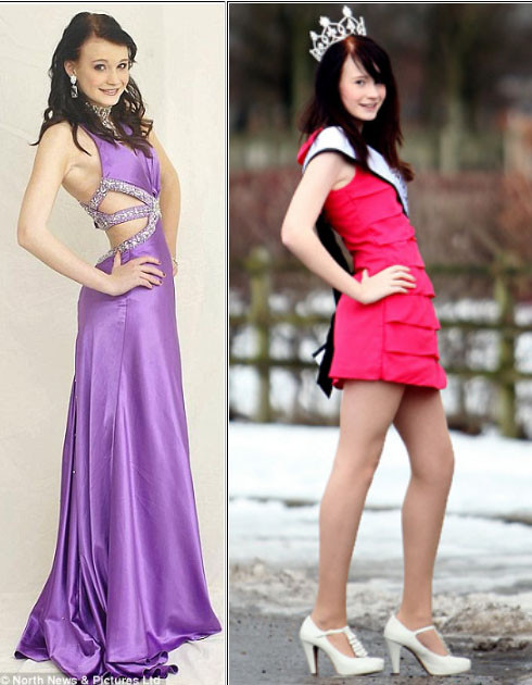 Chỉ mới 13 tuổi nhưng trên vai Sophie Watson đã nặng trĩu những danh hiệu sắc đẹp danh tiếng