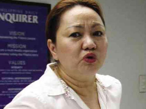 Bà Janet Napoles Ảnh: Inquirer.net