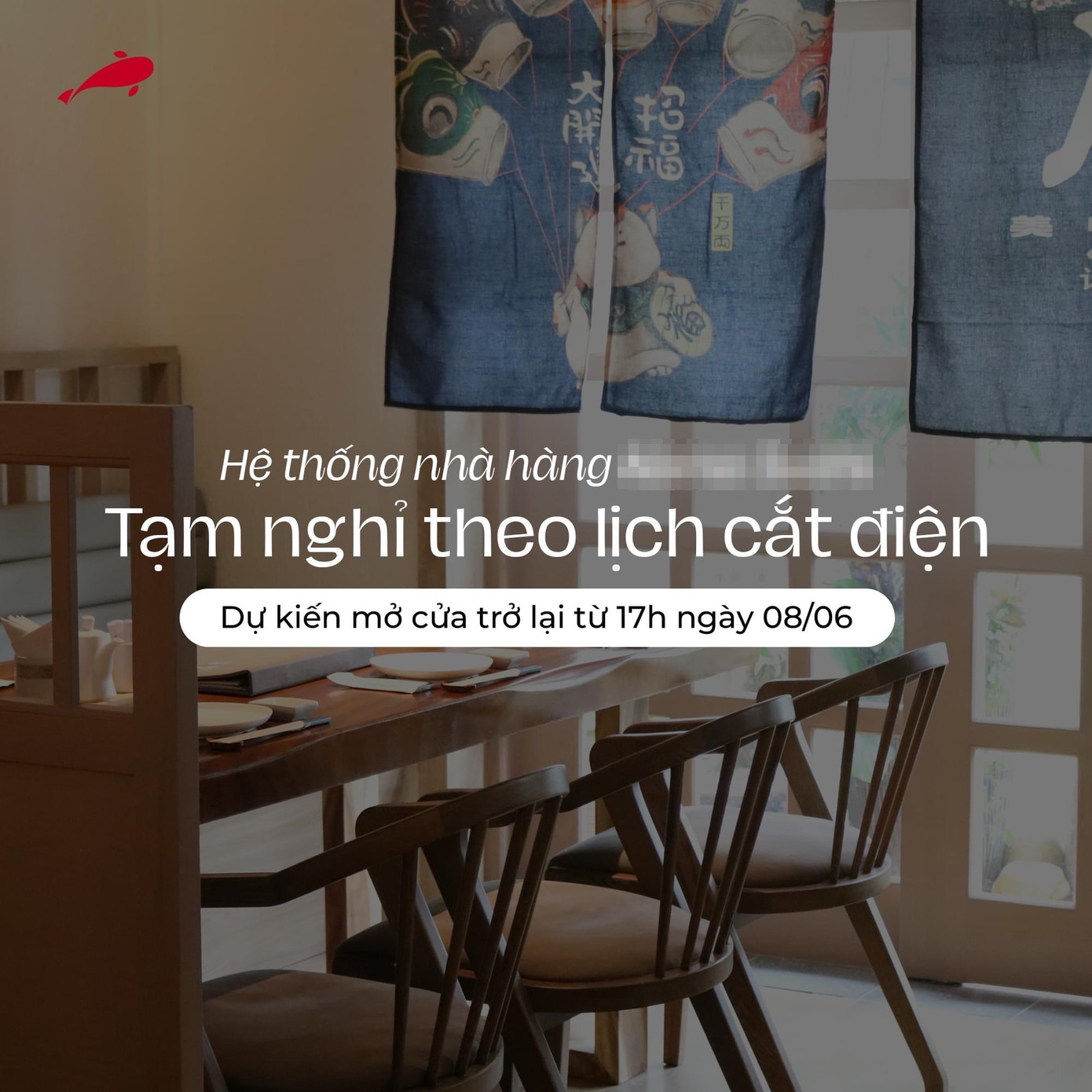 Liên tục nhà hàng, quán ăn thông báo tạm nghỉ vì mất điện. Liên tục nhà hàng, quán ăn thông báo tạm nghỉ vì mất điện.