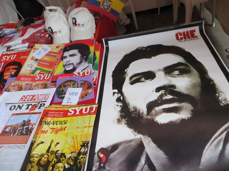 Hình ảnh Che Guevara tràn ngập
