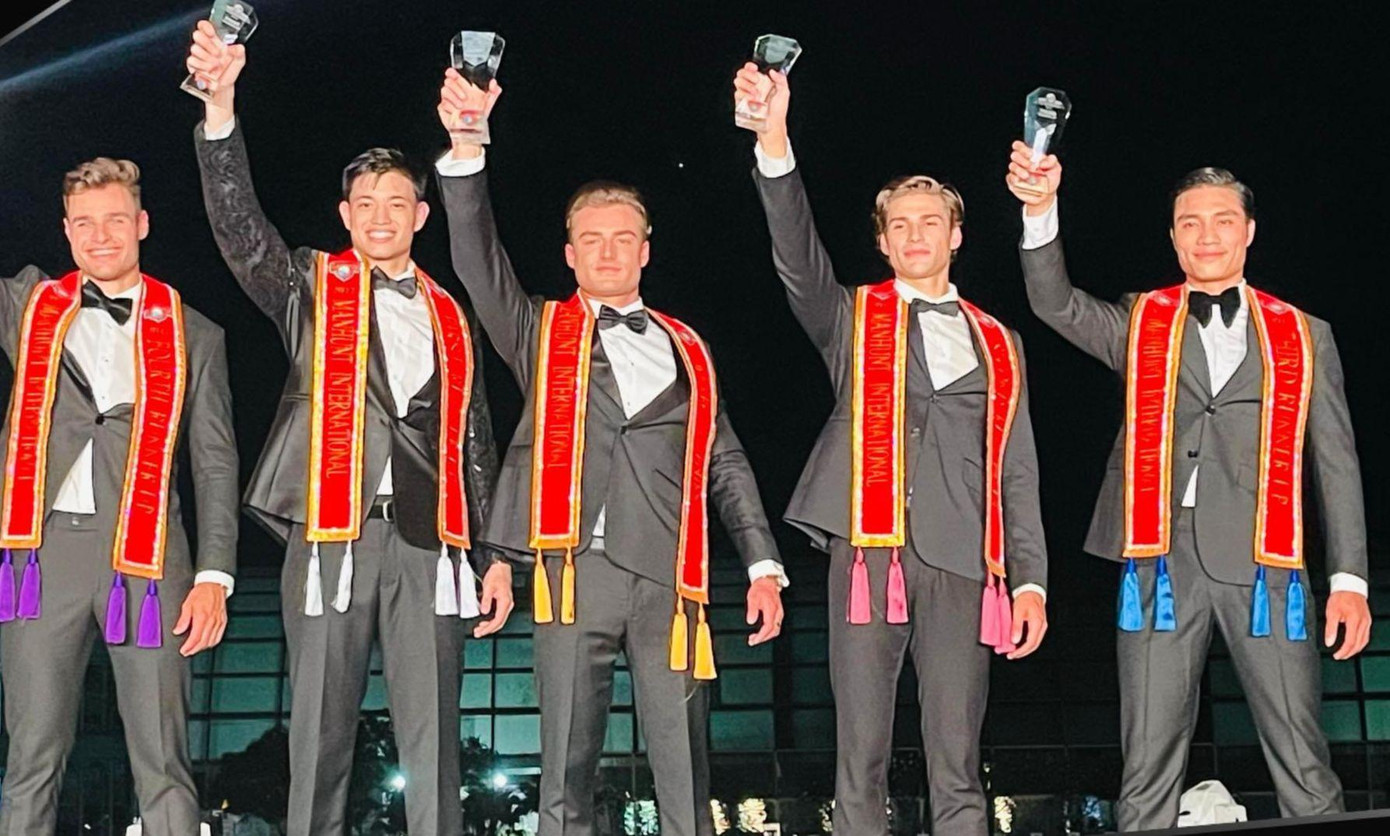 Top 5 Manhunt International 2022.