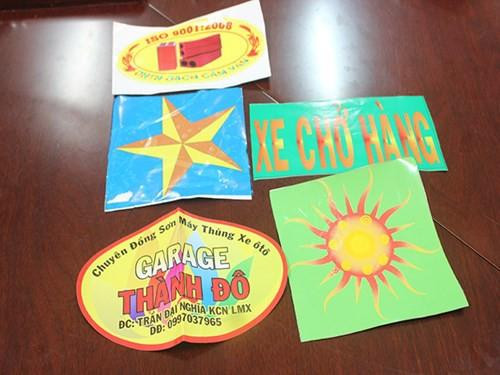 'Logo xe vua'. Ảnh: TP. 'Logo xe vua'. Ảnh: TP.