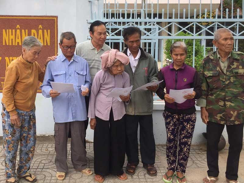 Các nạn nhân trong vụ án oan. Ảnh: L.S