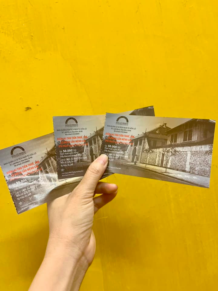 Vé vào Nhà tù Hỏa Lò trong những ngày này