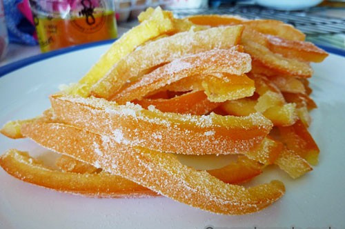 Mứt bưởi - loại mứt mới được nhiều người ưa thích 