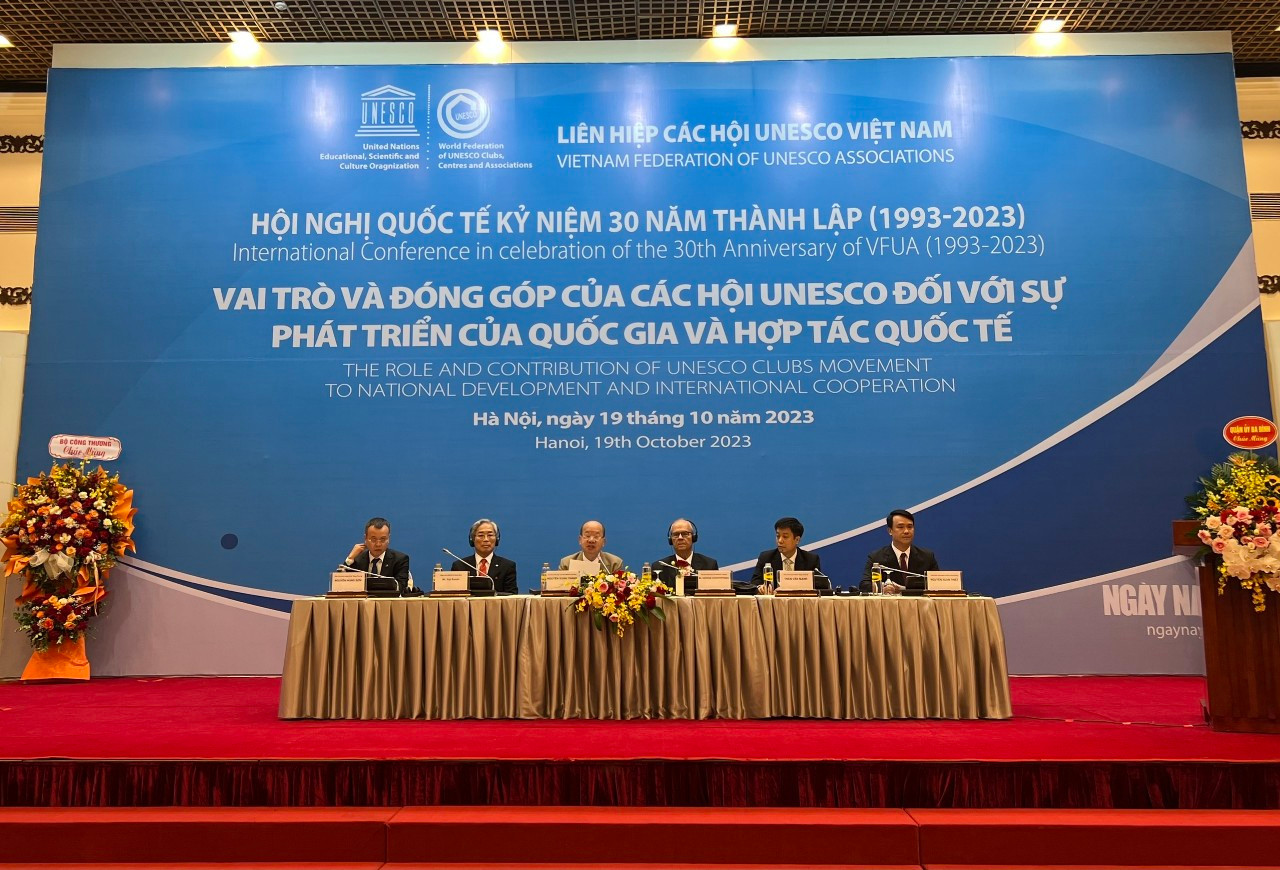Trải qua 30 năm thành lập và phát triển, Liên hiệp các hội UNESCO Việt Nam được đánh giá là một trong những tổ chức tiêu biểu hoạt động đồng đều, đa dạng và hiệu quả nhất mạng lưới khu vực châu Á - Thái Bình Dương.
