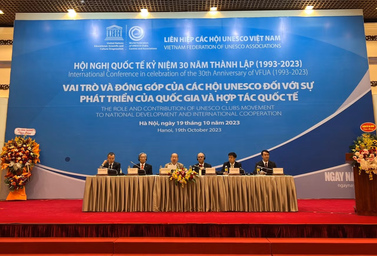 Trải qua 30 năm thành lập và phát triển, Liên hiệp các hội UNESCO Việt Nam được đánh giá là một trong những tổ chức tiêu biểu hoạt động đồng đều, đa dạng và hiệu quả nhất mạng lưới khu vực châu Á - Thái Bình Dương.