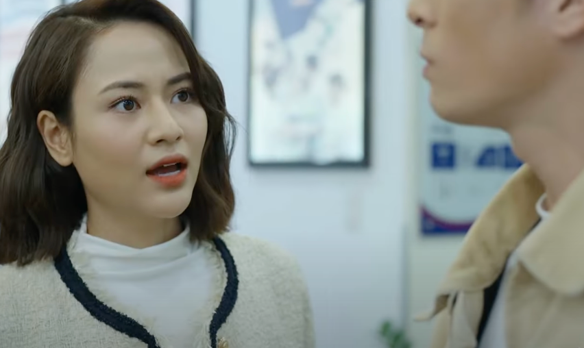 Phương trách Gia An không quan tâm bà Lan (NSND Lê Khanh). Ảnh: CMH.