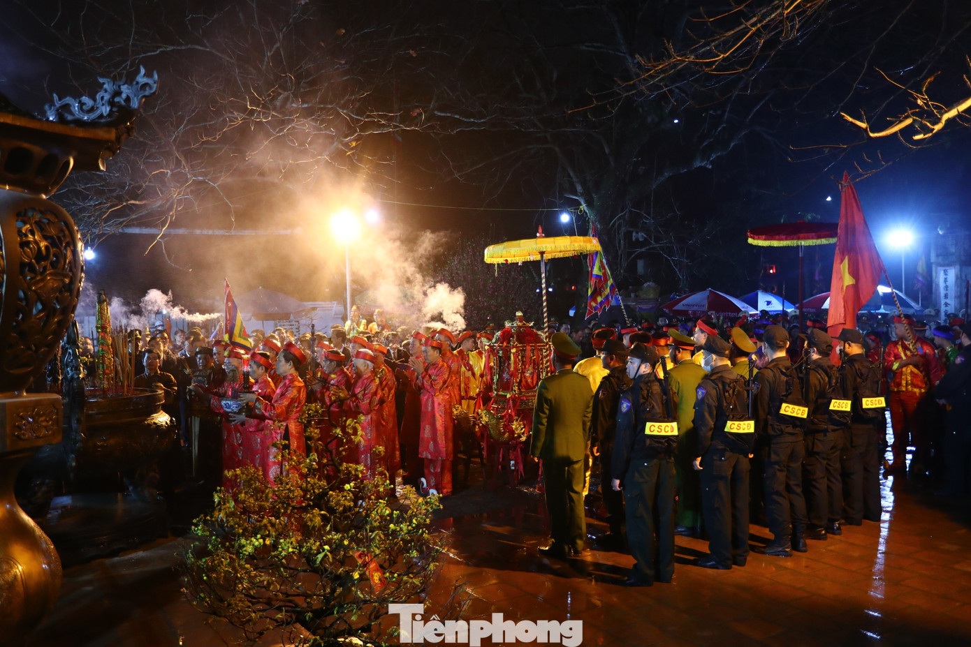 Công tác đảm bảo an ninh, an toàn được chú trọng. Ảnh: TRỌNG TÀI. Công tác đảm bảo an ninh, an toàn được chú trọng. Ảnh: TRỌNG TÀI.