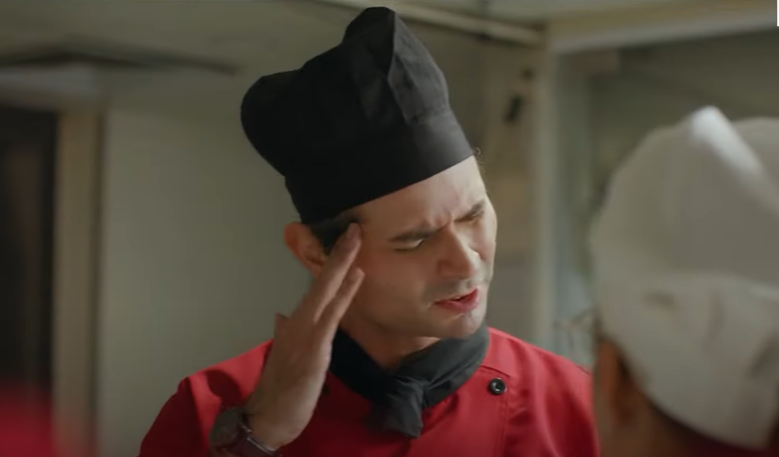 Quản lý David trách mắng Ly (Thùy Anh). Ảnh: CMH. Quản lý David trách mắng Ly (Thùy Anh). Ảnh: CMH.