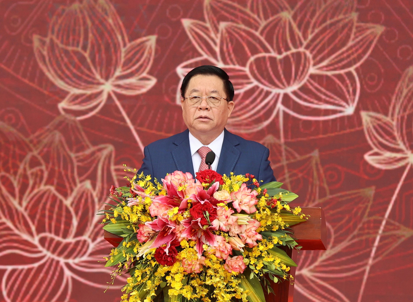 Trưởng Ban Tuyên giáo Trung ương Nguyễn Trọng Nghĩa phát biểu tại buổi lễ (ảnh: Như Ý). Trưởng Ban Tuyên giáo Trung ương Nguyễn Trọng Nghĩa phát biểu tại buổi lễ (ảnh: Như Ý).