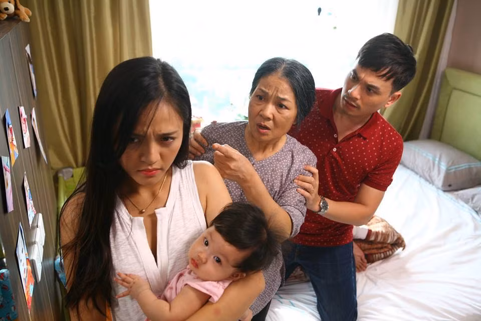 Trang trong Sống chung với mẹ chồng đánh dấu khởi đầu mới của Thu Quỳnh trên màn ảnh nhỏ.