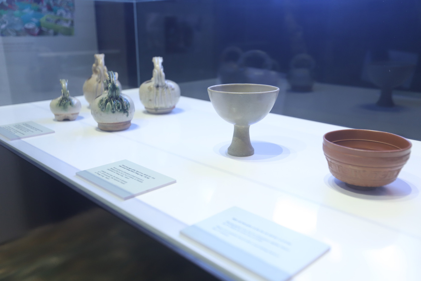 Những hiện vật minh chứng cho sự tương đồng của di sản Hoàng thành Thăng Long và thành phố Toulouse của Pháp. Ảnh: Minh An. Những hiện vật minh chứng cho sự tương đồng của di sản Hoàng thành Thăng Long và thành phố Toulouse của Pháp. Ảnh: Minh An.