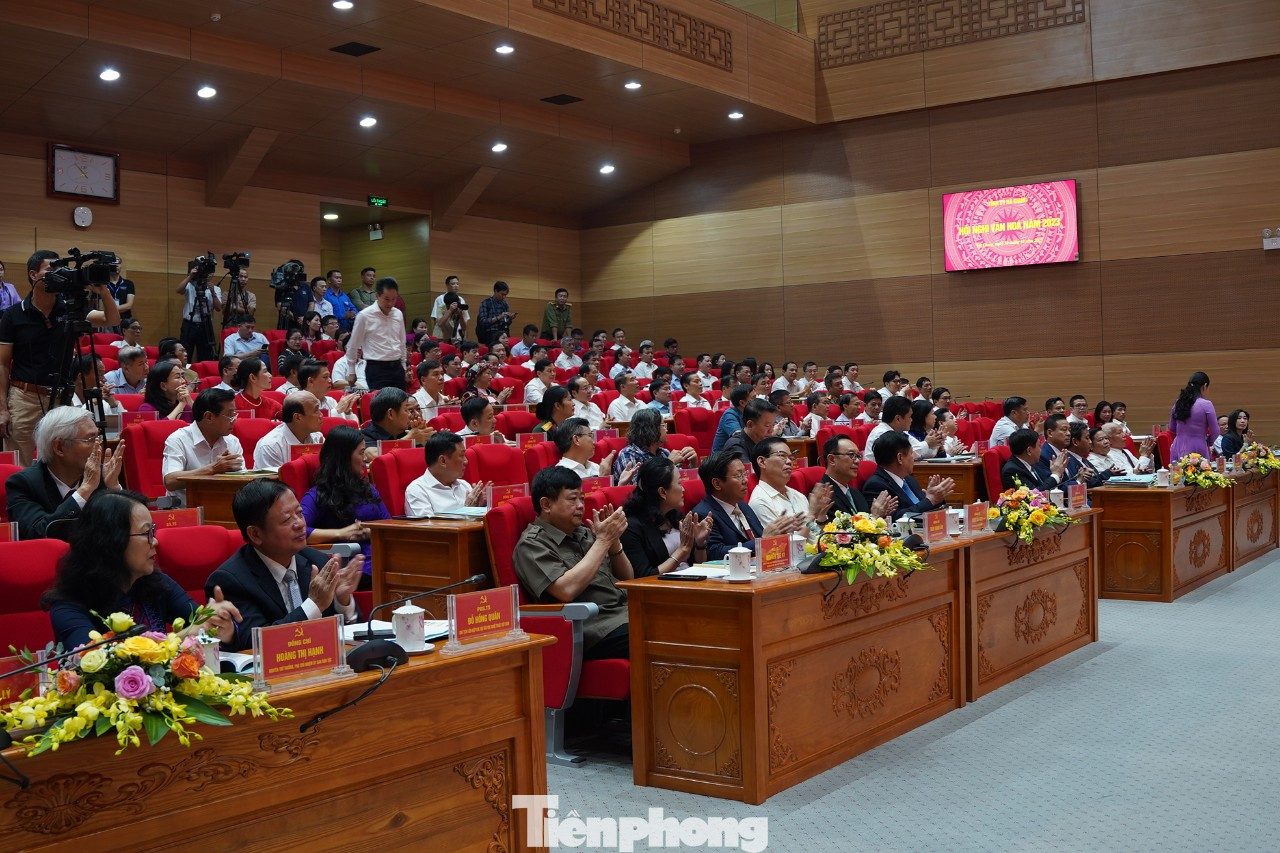 Đông đảo đại biểu là chuyên gia, nhà quản lý văn hoá tham gia, đóng góp ý kiến tại Hội nghị Văn hóa toàn tỉnh Hà Giang năm 2023. Ảnh: Trường Hùng. Đông đảo đại biểu là chuyên gia, nhà quản lý văn hoá tham gia, đóng góp ý kiến tại Hội nghị Văn hóa toàn tỉnh Hà Giang năm 2023. Ảnh: Trường Hùng.