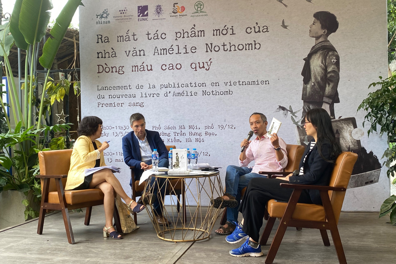 Ra mắt sách trong khuôn khổ Những ngày Văn học châu Âu tại Việt Nam: Gia Linh Ra mắt sách trong khuôn khổ Những ngày Văn học châu Âu tại Việt Nam: Gia Linh