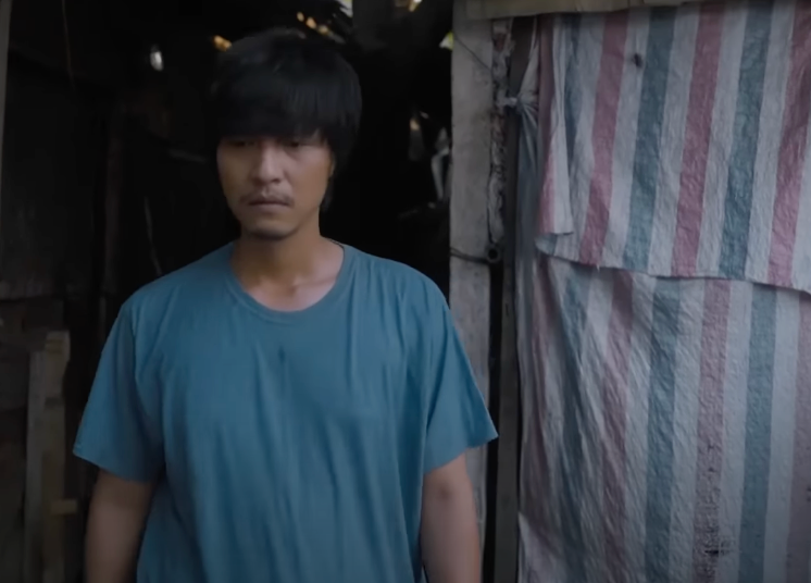 Điền (Tô Dũng) hốt hoảng khi nhận tin chuẩn bị lên chức bố. Ảnh: CMH.