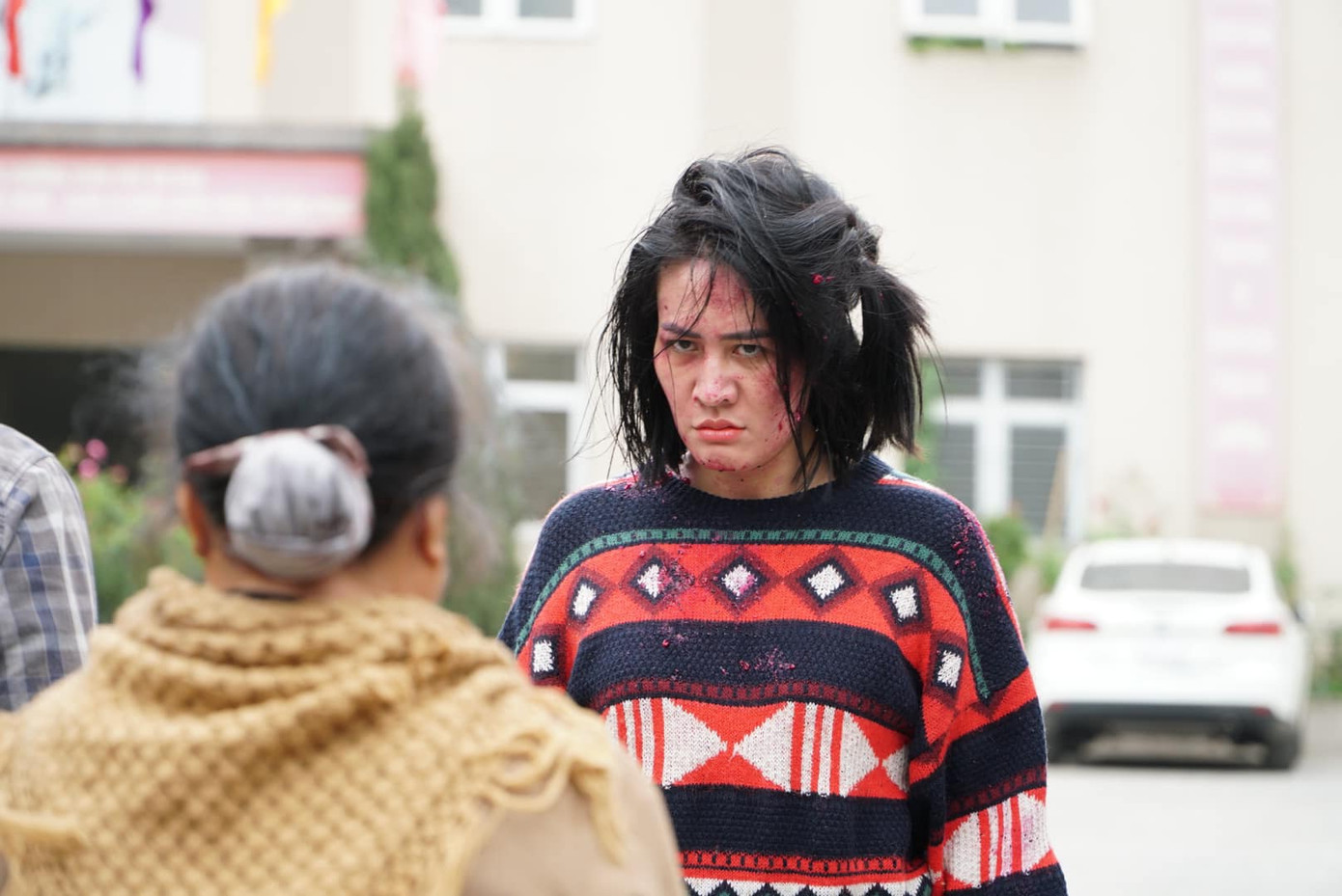 Minh Cúc tiết lộ bị cứng cổ một tuần vì trúng gió. Ảnh: NVCC.