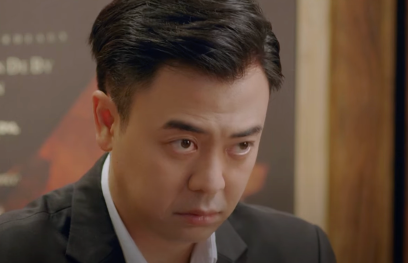 Nghĩa (Tuấn Tú) luôn lép vế, bị mẹ vợ khinh thường. Ảnh: CMH