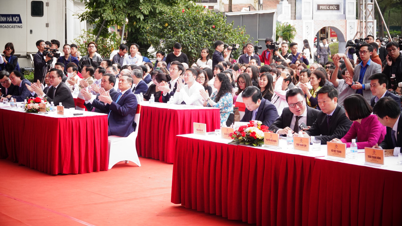 Lễ bế mạc Hội báo toàn quốc 2023 được tổ chức chiều ngày 19/3 tại Bảo tàng Hà Nội. Ảnh: NHƯ Ý Lễ bế mạc Hội báo toàn quốc 2023 được tổ chức chiều ngày 19/3 tại Bảo tàng Hà Nội. Ảnh: NHƯ Ý