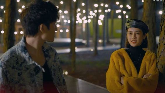 Linh (Trình Mỹ Duyên) ghét Tú (Đình Tú) vì luôn cảm thấy anh không xứng với Trang (Lương Thanh). Ảnh: CMH.