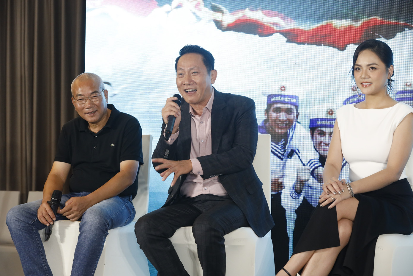 NSƯT Hoàng Hải đảm nhận vai Quang - Phó trưởng đồn biên phòng Mường Luông.