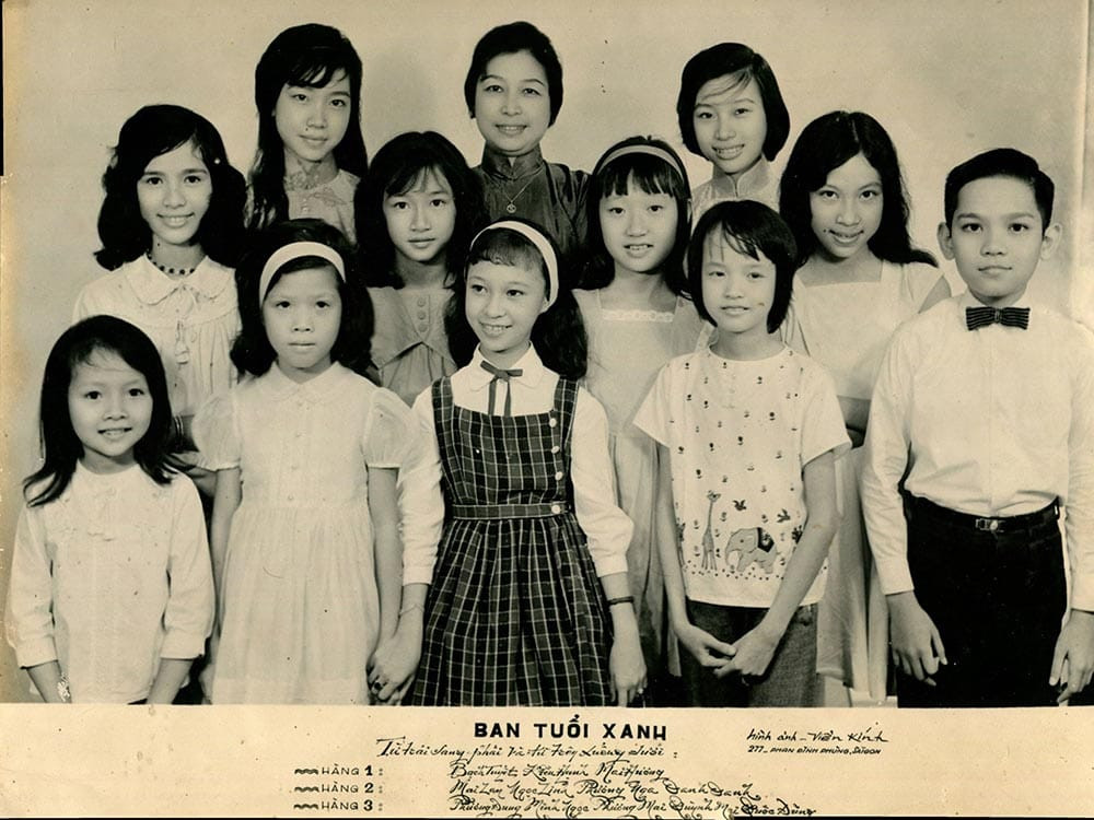 Nhạc sĩ Quốc Dũng là thành viên của ban nhạc Tuổi xanh.