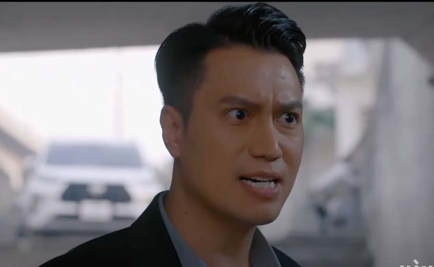 Hoàng (Việt Anh) cảnh cáo nếu anh ta động vào gia đình mình anh ta sẽ phải trả giá đắt. Ảnh: CMH. Hoàng (Việt Anh) cảnh cáo nếu anh ta động vào gia đình mình anh ta sẽ phải trả giá đắt. Ảnh: CMH.