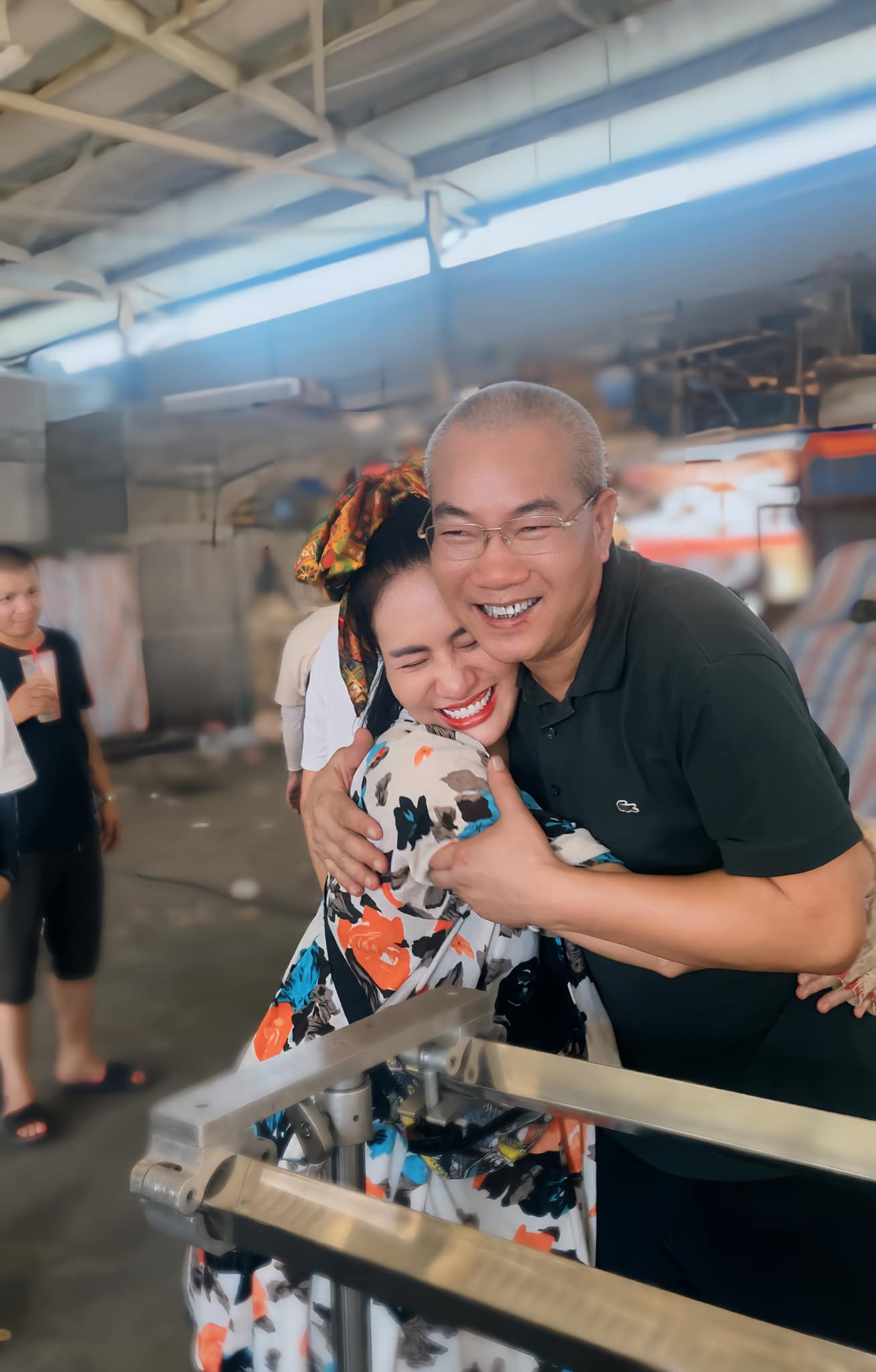 Diễn viên Minh Cúc chia sẻ hình ảnh trong ngày đóng máy. Ảnh: FBNV.