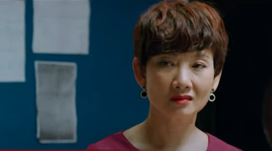 Mẹ của Quy (NSƯT Mỹ Uyên) không hài lòng với con dâu tương lai. Ảnh: CMH.