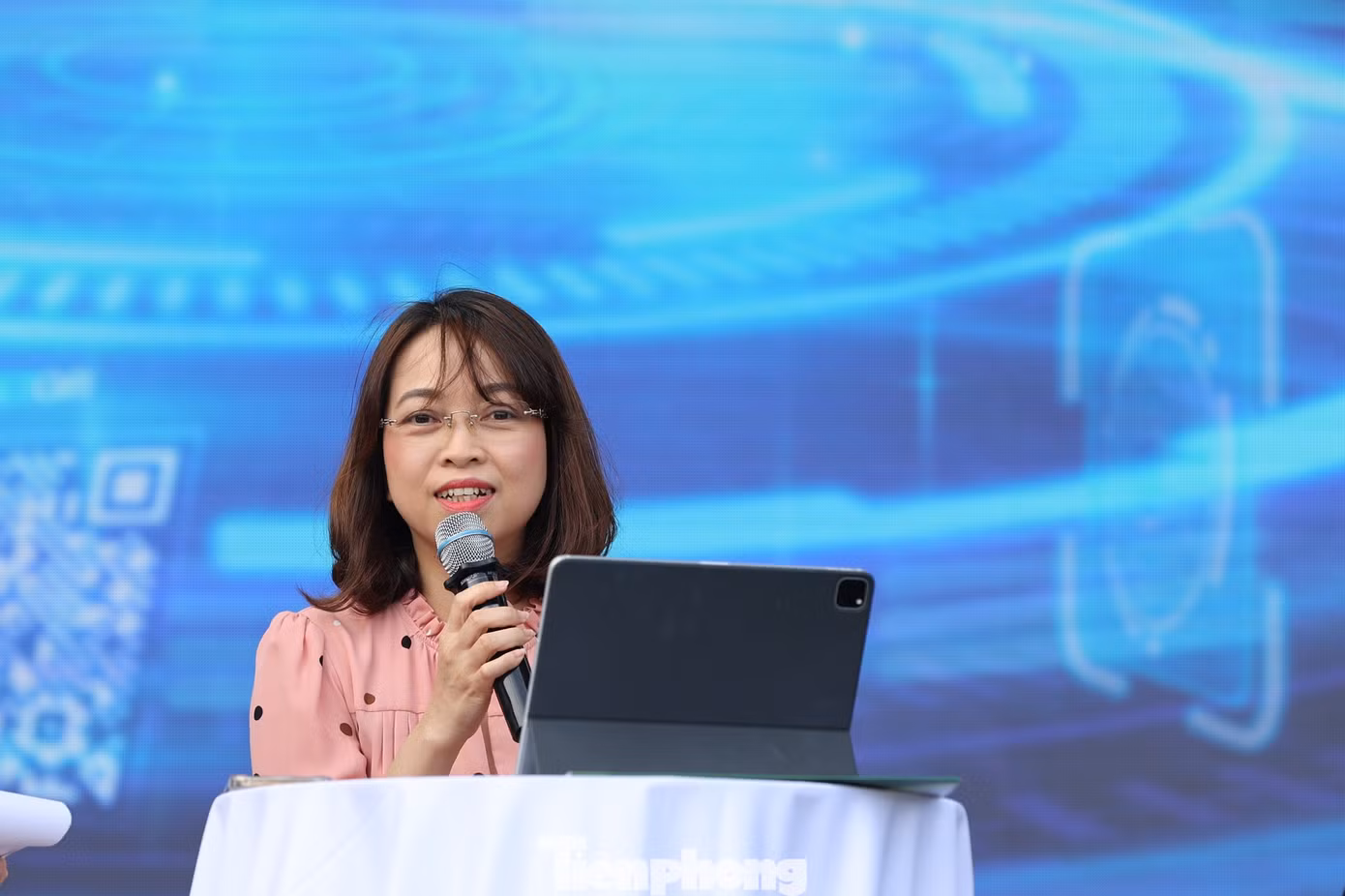 Bà Nguyễn Thị Thái Hà - Phó Trưởng Ban tổ chức và nhân sự Ngân hàng TMCP Ngoại thương Việt Nam Vietcombank.