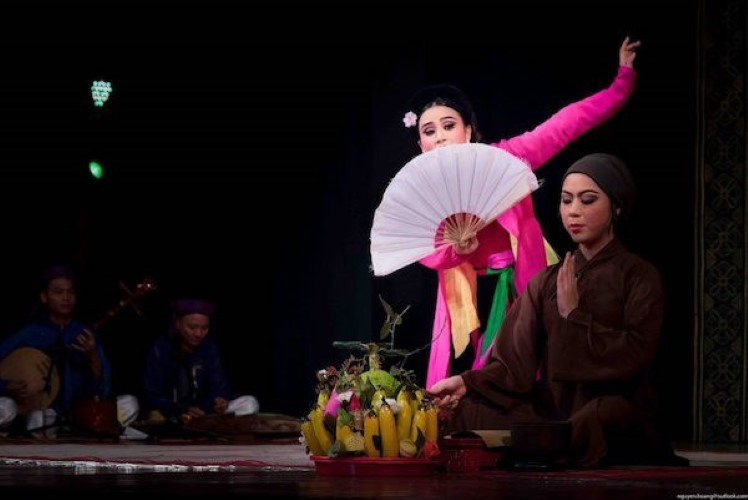 NSND Trần Bảng rất tâm huyết với vở Quan Âm Thị Kính.