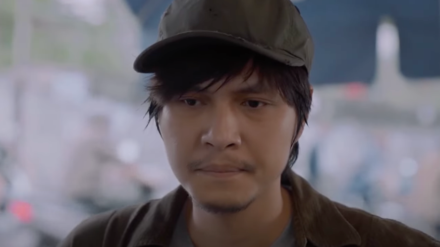 Điền (Tô Dũng) tức giận khi Hòa (Anh Thơ) liên tục xúc phạm Lưu (NSƯT Hoàng Hải). Ảnh: CMH.