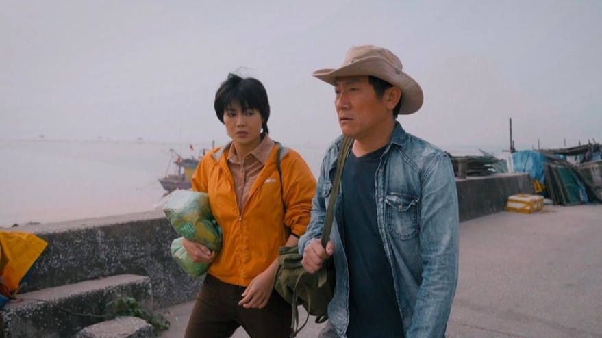 Bộ đôi Lưu (NSƯT Hoàng Hải) và Luyến (Thanh Hương) luôn được khán giả yêu mến. Ảnh: CMH.