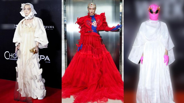 Phạm Thoại luôn xuất hiện với trang phục lố lăng.