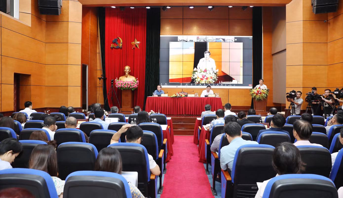 Hội nghị do Bộ VHTTDL tổ chức theo hình thức trực tiếp và trực tuyến. Ảnh: Trần Huấn.