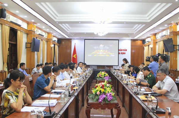 Cuộc họp Ban Chỉ đạo Ngày hội Văn hóa các dân tộc miền Trung lần thứ IV tại tỉnh Bình Định.