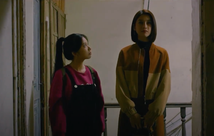 San (Ngọc Huyền) nghi ngờ Linh &quot;trồng cây si&quot;. Ảnh: CMH.