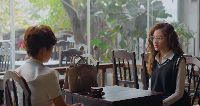 Ly (Thùy Anh) giải thích rất cố gắng để có vị trí hôm nay. Ảnh: CMH. Ly (Thùy Anh) giải thích rất cố gắng để có vị trí hôm nay. Ảnh: CMH.