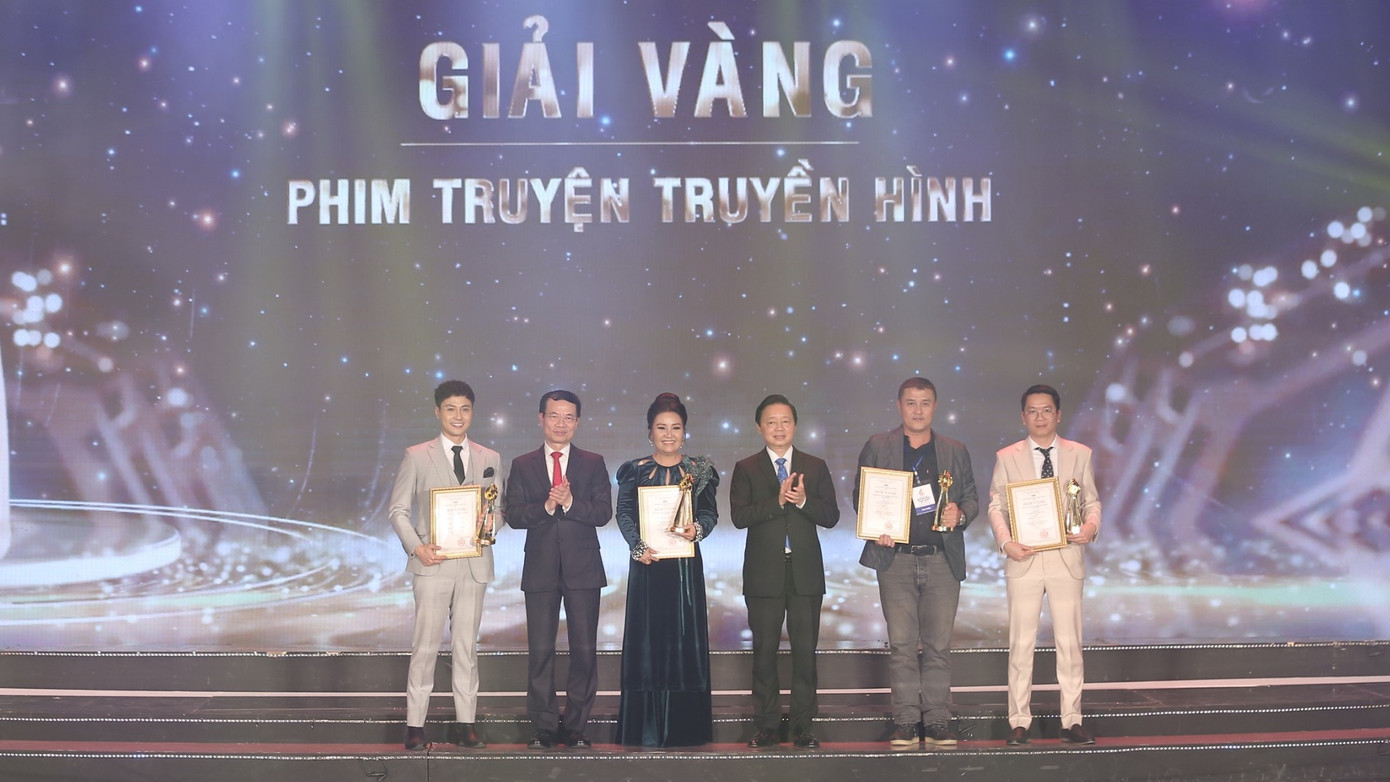 Các tác phẩm, cá nhân được trao giải Vàng ở hạng mục phim truyện truyền hình và giải Vàng cá nhân. Các tác phẩm, cá nhân được trao giải Vàng ở hạng mục phim truyện truyền hình và giải Vàng cá nhân.