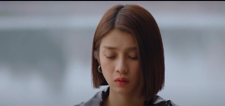 Linh (Trình Mỹ Duyên) giận Tú (Đình Tú). Ảnh: CMH.