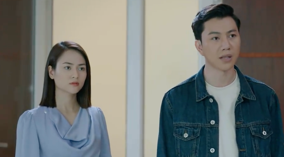 Gia An (Lãnh Thanh) gây thất vọng vì lại trễ hẹn với đối tác. Ảnh: CMH.