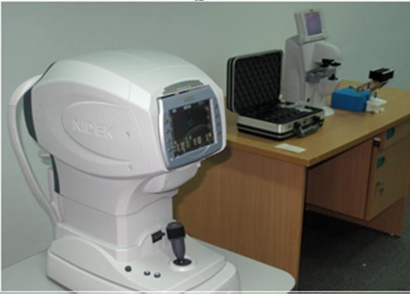 Hệ thống chuẩn hiệu chuẩn máy đo độ khúc xạ mắt, máy đo tiêu cự