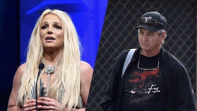 Britney Spear và bố đẻ của mình.