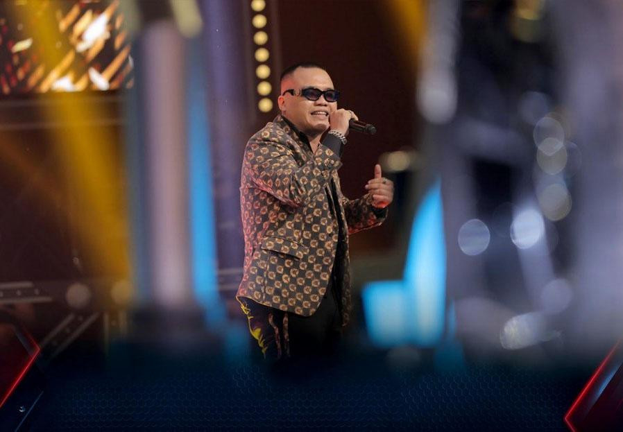 Ở vòng đầu, Blacka được cả 4 huấn luyện viên đạp nút chọn. Ảnh: BTC.